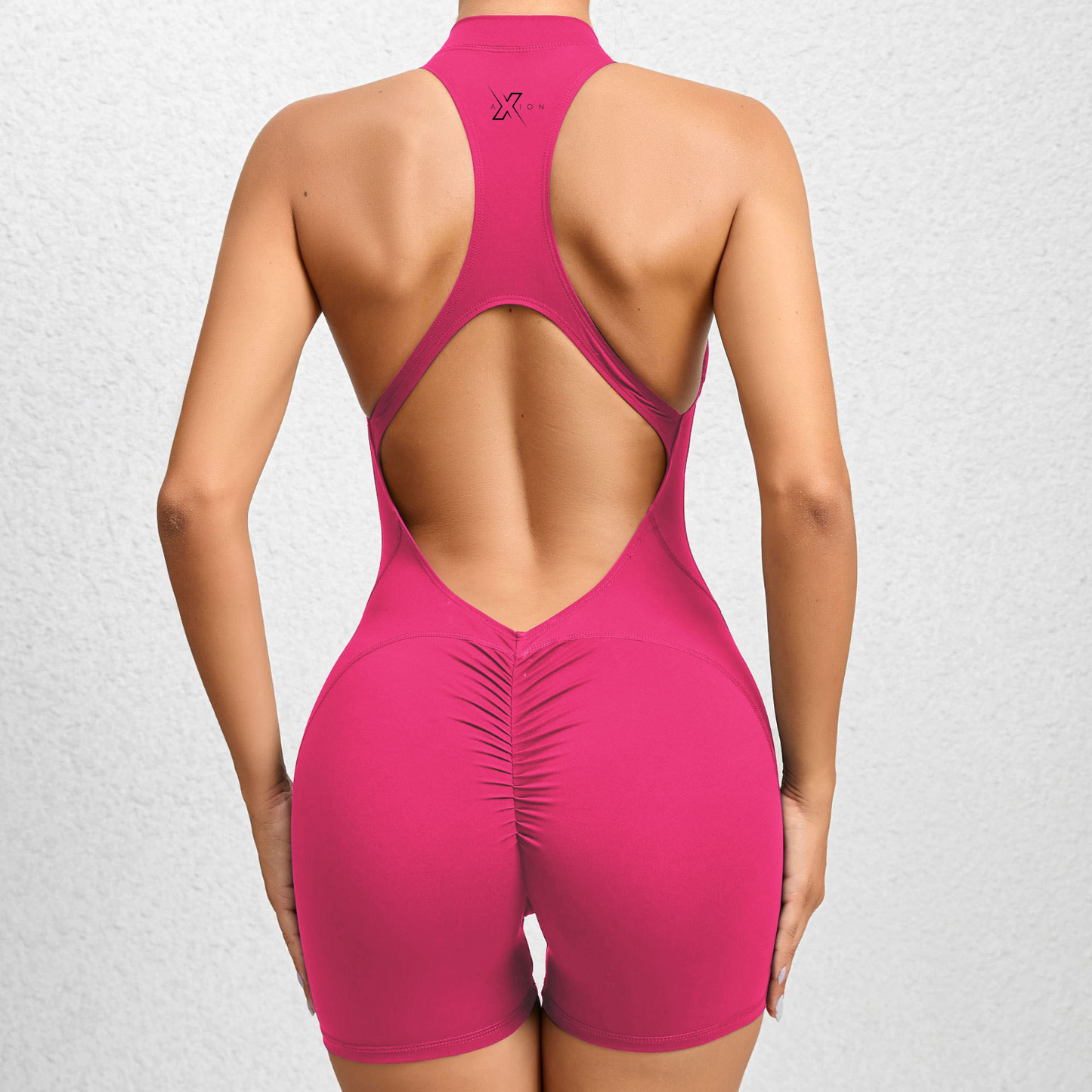 Short Jumpsuit Sleeveless Gym Set