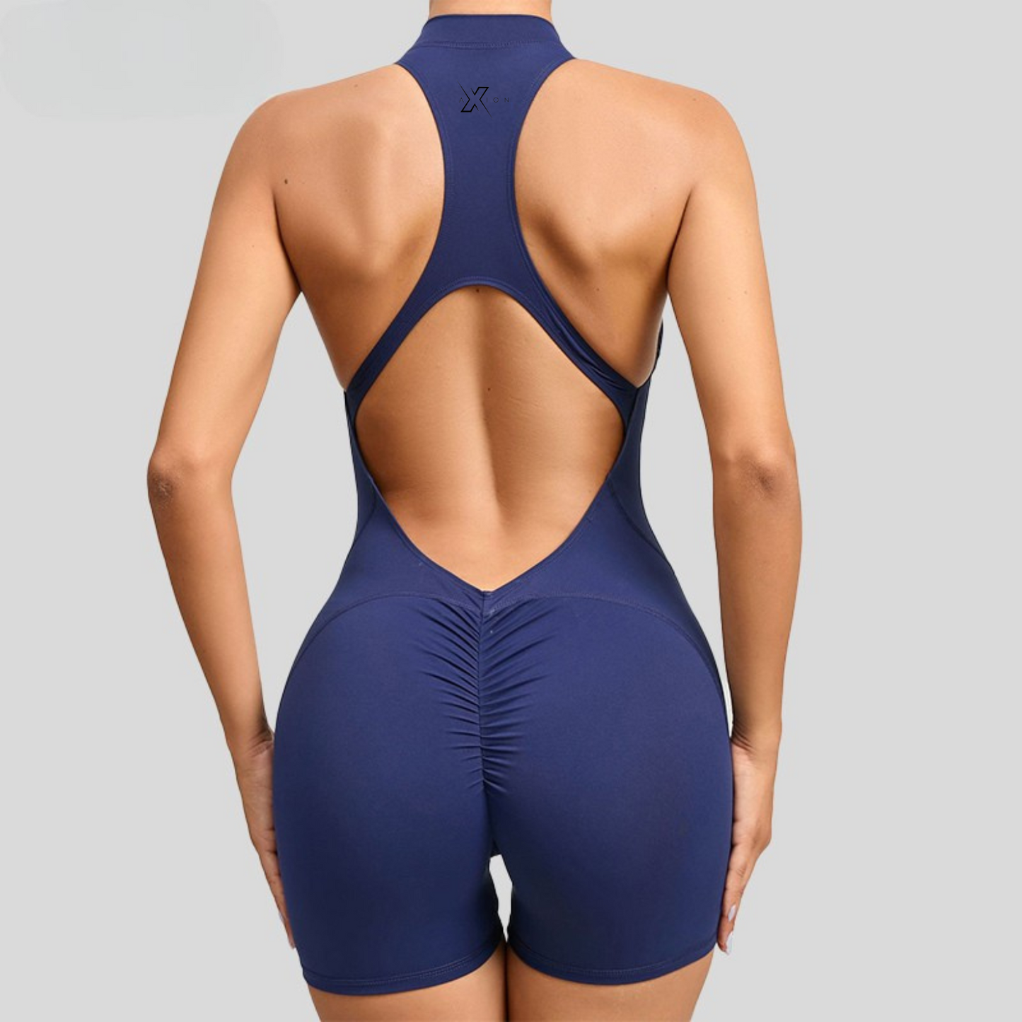 Short Jumpsuit Sleeveless Gym Set