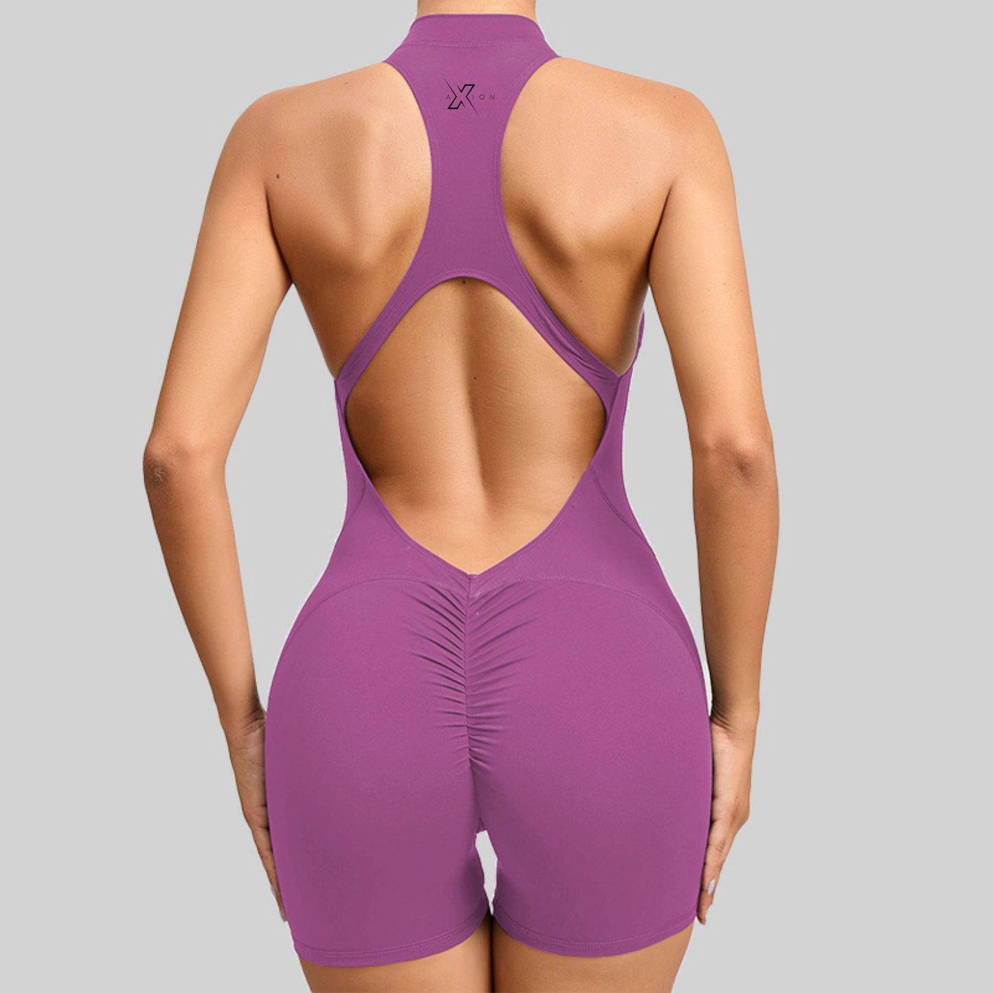 Short Jumpsuit Sleeveless Gym Set