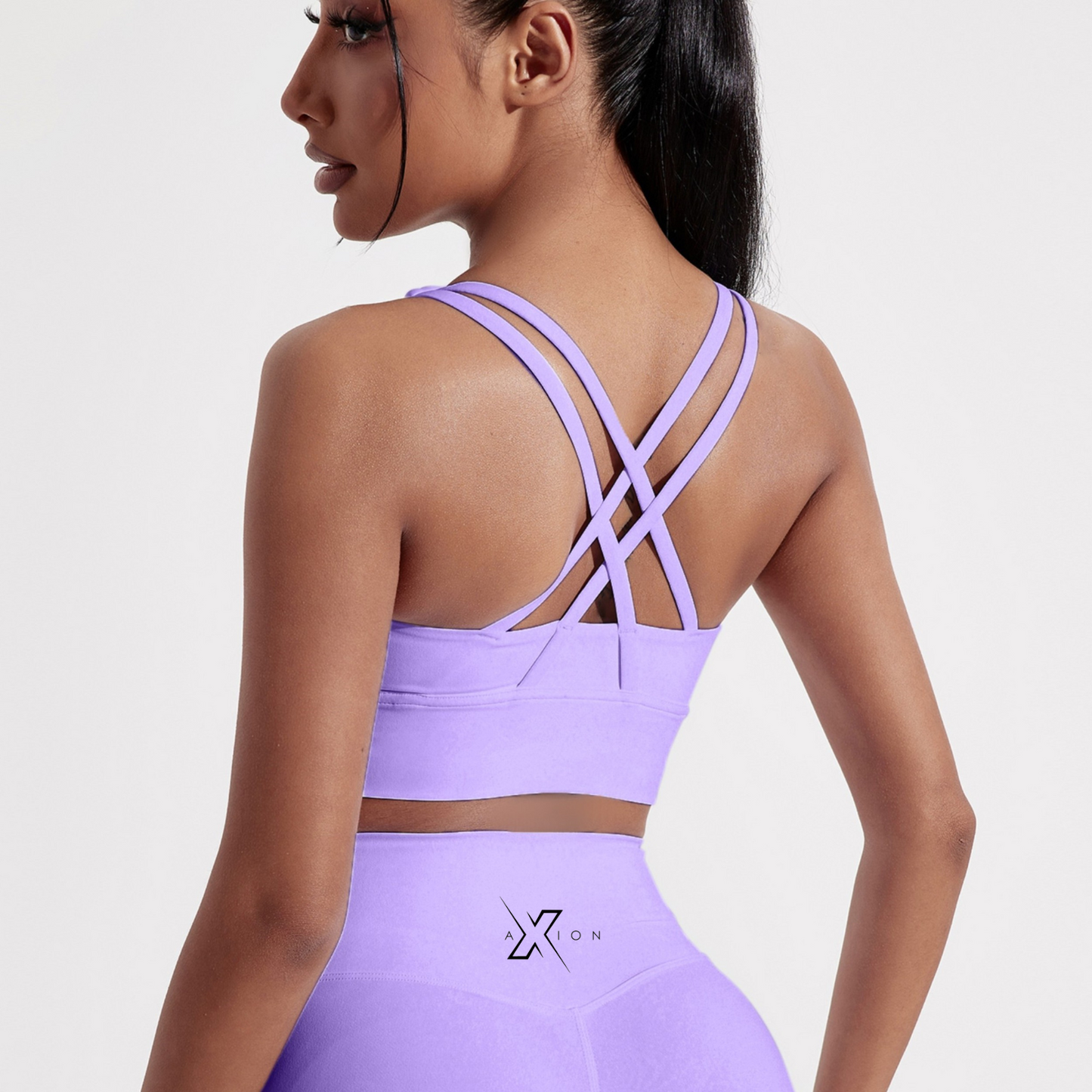 Cross back sport Bra